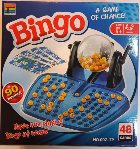 Bingo Con Bombo Familiar