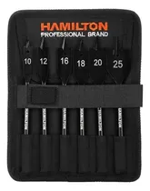 Comprar Set De Mechas Brocas Pala Para Madera Hamilton Kit 6 Piezas