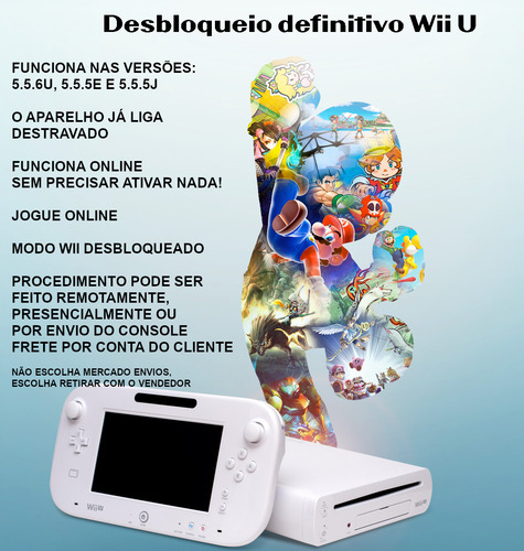 Desbloqueio Wii U 5.5.x Definitivo (leia Descrição)