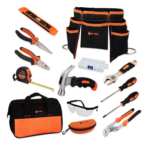 Joytown Kids Real Tool Set Kit De Herramientas Forjado De Ac