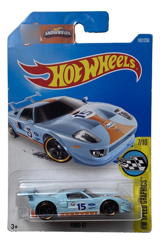 Hot Wheels Hw Speed Graphics 182/250 Ford Gt