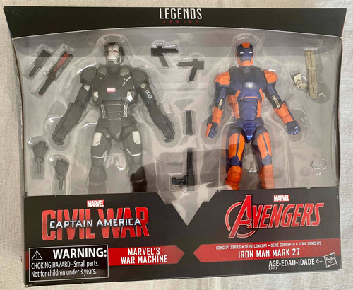 Iron Man Mark 27 Y War Machine Marvel Legends Avengers