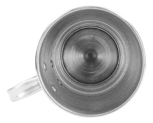 Caneca Aluminio Borda Polida 350ml - Dispropil Cor Inox Liso