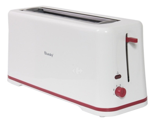 Bluesky BT900LR-17 tostadora electrica pan frances 820-980w 6 temperatura color blanco