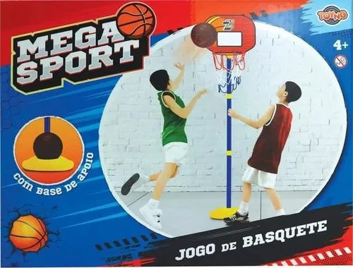 Jogo de basquete Mega Sport com tabela Toyng - 42679