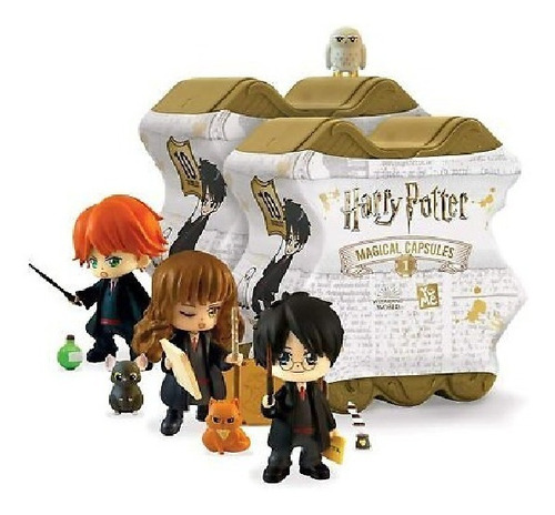 Harry Potter Magical Capsules Figura + Accesorios 2 Pack S-1