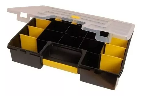 Caja Gavetero Organizador Stanley Stst14026 Negro Y Amarillo Color