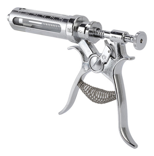 Inyector De Ganado Con Jeringa Continua De Metal 30 Ml Semi