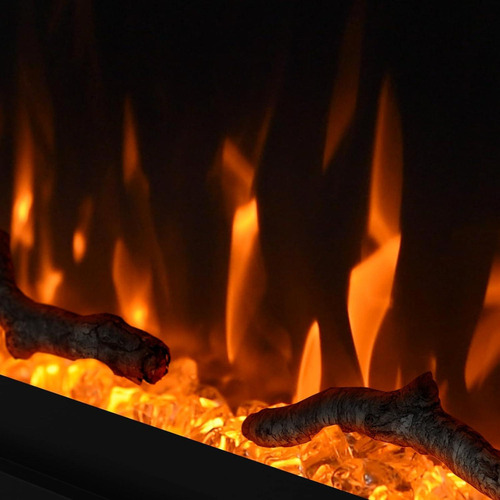 Chimenea Eléctrica Burutpike 101,6 Cm Ultra-fina 1500w