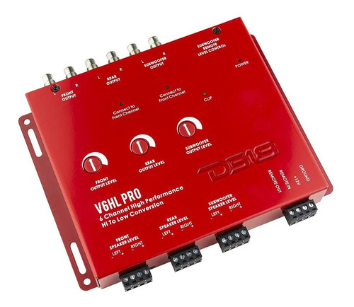 Ds18 V6hlpro 6-channel Line Out Converter Professional Facto