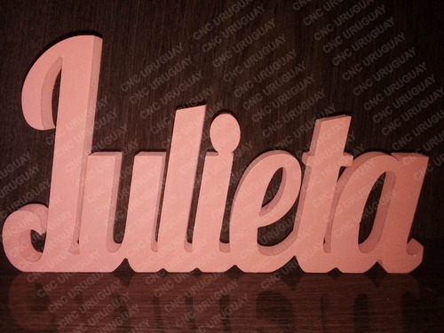 Imagen 8 de 10 de Letras En Madera Mdf 16 Cm Para Decoración - Letras Pintadas