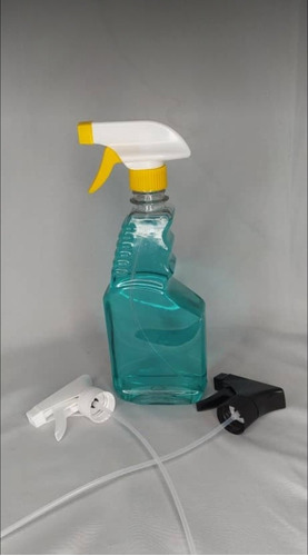 Envase Plástico Spray 500cc 900cc Pet Polietileno Rosca 28mm