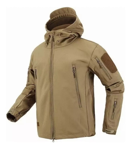 Chaqueta Táctica Militar De Piel De Tiburón Suave Para Hombre