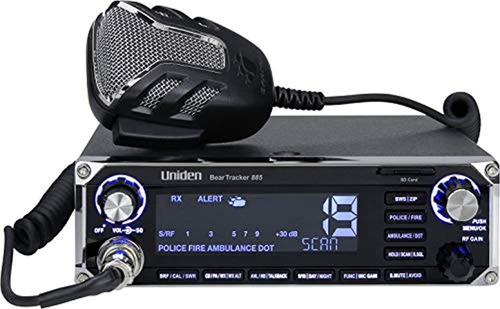Uniden Beartracker 885 Hybrid Full Cb Radio + Scanner 
