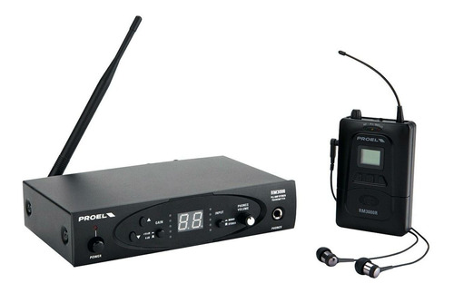 Monitor In Ear Proel Rm3000tr 8 Ch Uhf