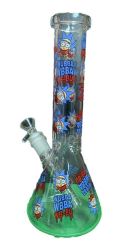 Ice Bong De Cristal Rick And Morty 25 Cms