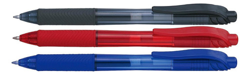 Pluma Boligrafo Lapicero Tinta Facil Escritura 0.5 Mm 36 Pzs Tinta 12 Negro / 12 Rojo / 12 Azul