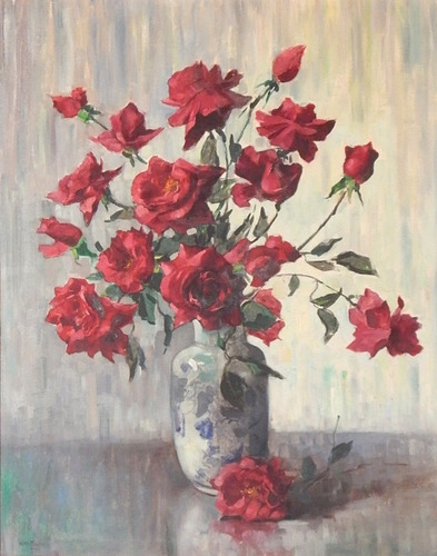 Lopez Mendez Obra Original Año: 1959, Medida: 78 X 61 Cm (Usado)