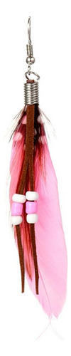 Dsv Pendiente Colgante, Pendientes De Plumas, Borla Larga,