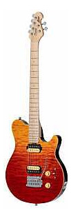 Sterling By Music Man Axis Guitar, Quilted Maple, Spectr Aad