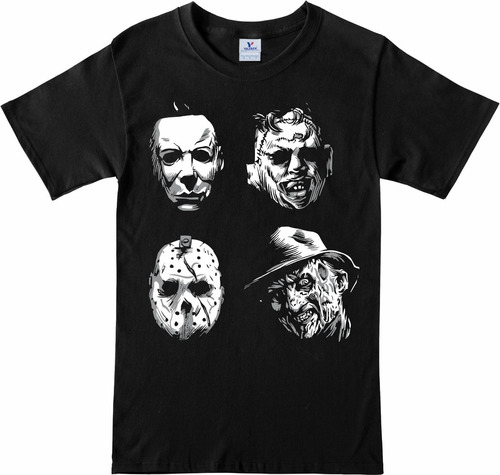 Remera Personajes De Terror