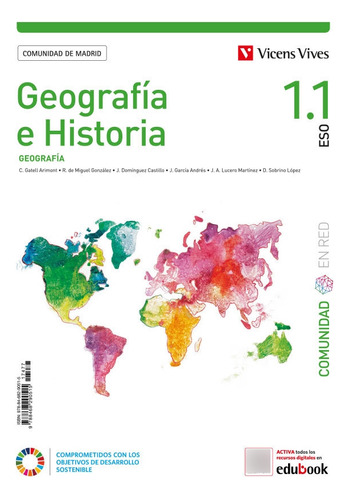 Libro Geografia Historia 1eso Bim Com Red Mad - Aa.vv