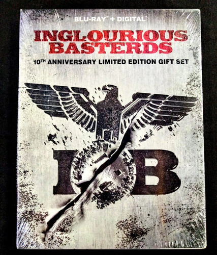 Bluray Inglourious Basterds 10 Anniversary Gift Set