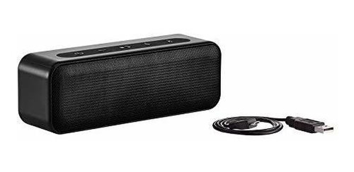 Altavoz Estereo Bluetooth De 15 Vatios De Amazonbasics Con D