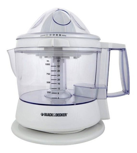 Extractor De Jugos Juguera Black & Decker 30 W Control Pulpa