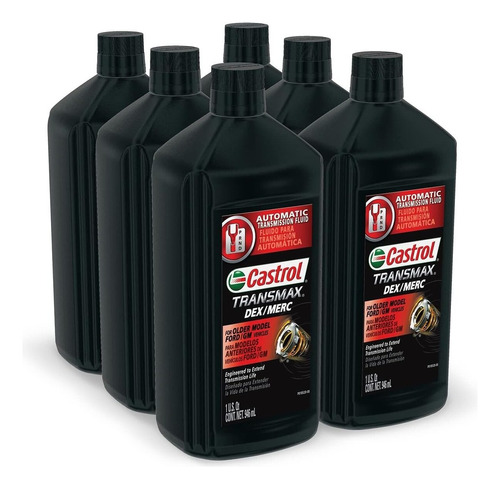 Aceite Castrol Transmax Dex/merc Caja 6pz