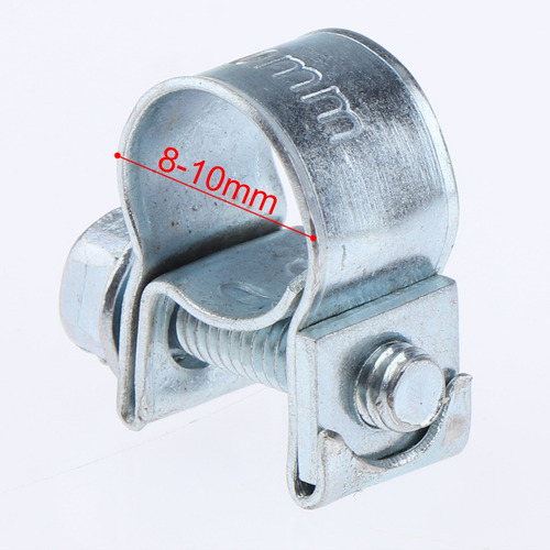 Abrazaderas De Manguera De Tornillo Sin Fin Ø 8 - 10 Mm