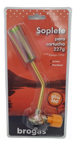 Cabezal Soplete Para Flambear O Soldar Marca Brogas