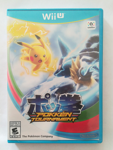 Pokkén Tournament Nintendo Wii U 100% Nuevo Original Sellado