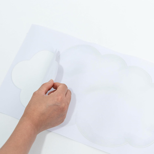 Nubes De Acuarela Set De Calcomanía De Pared - Pegatinas De