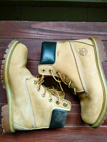 Borcegos Timberland Mujer / Camel 24 Cm. Liquido !
