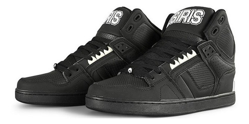 Imagen 3 de 6 de Botitas Osiris Modelo Nyc 83 Negro Blanco Nueva Colección