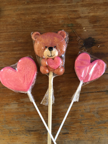 Chupetin Ositos San Valentín X10 U