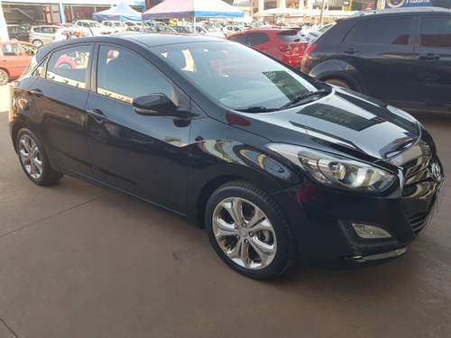Imagem 3 de 12 de I30 Gls 1.6 Flex Automatico 2013/2014 Preto Completo.