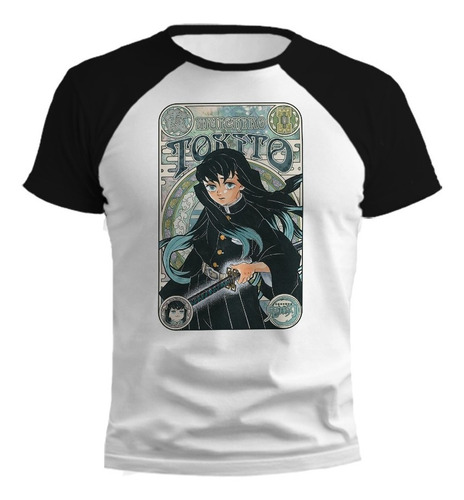 Remera Demon Slayer Tokito Carta Ranglan