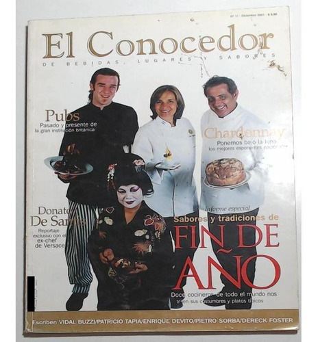 Revista El Conocedor 11 - Fecha Diciembre 2001 