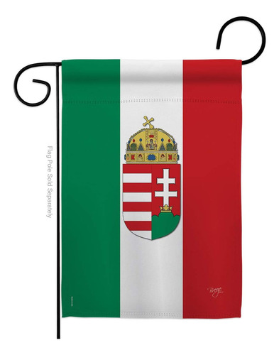 Bandera De Hungría Para Jardín, Nación Regional, Internacion