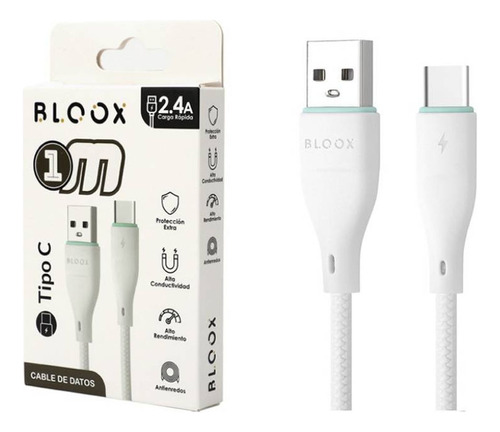 Cable Usb A A Usb C Bloox 1m Dimm