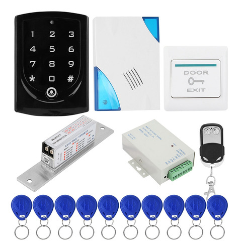 Sistema De Control De Acceso A La Puerta, Sin Bloqueo, Botón