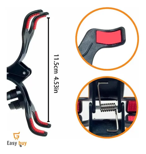 Soporte Celular Brazo Flexible Pinza Ajustable Android Iphon