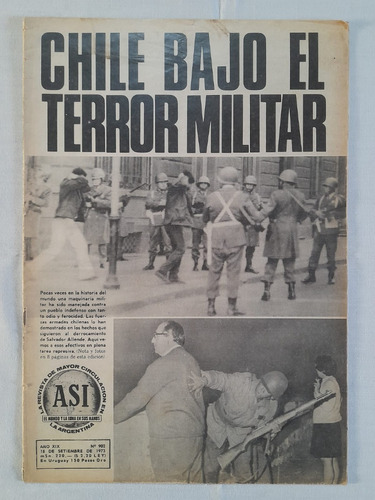 #z Revista Asi N° 902 18set73 - Chile Bajo Terror Militar