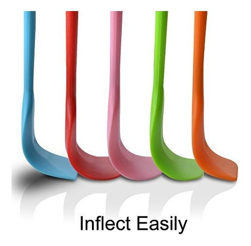 Espatula De Silicona Moacc Goma Flexible Antiadherente Resi