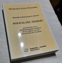 Comprar Derecho Administrativo Laboral. Policia Del Trabajo - Navarr