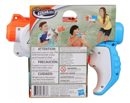 Nerf Super Piranha Lanzador De Agua Juguete 2 Pack