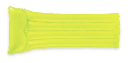 Flotador Colchon Inflable Piscina Verde Intex 59717 Verde