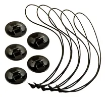 Comprar Kit X 5 Soportes Amarres Aseguradores Accesorios Para Gopro Color Negro